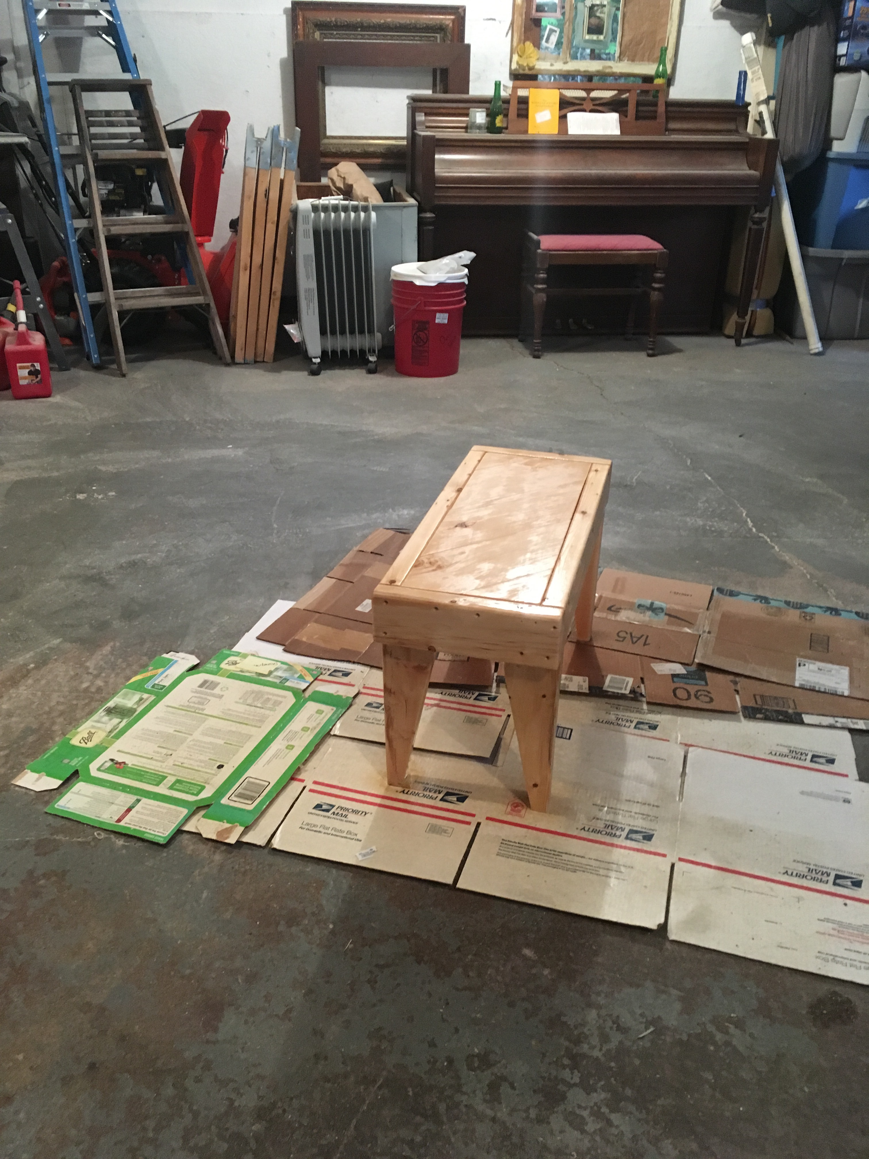 Shitty Wooden Table 6-4-2019